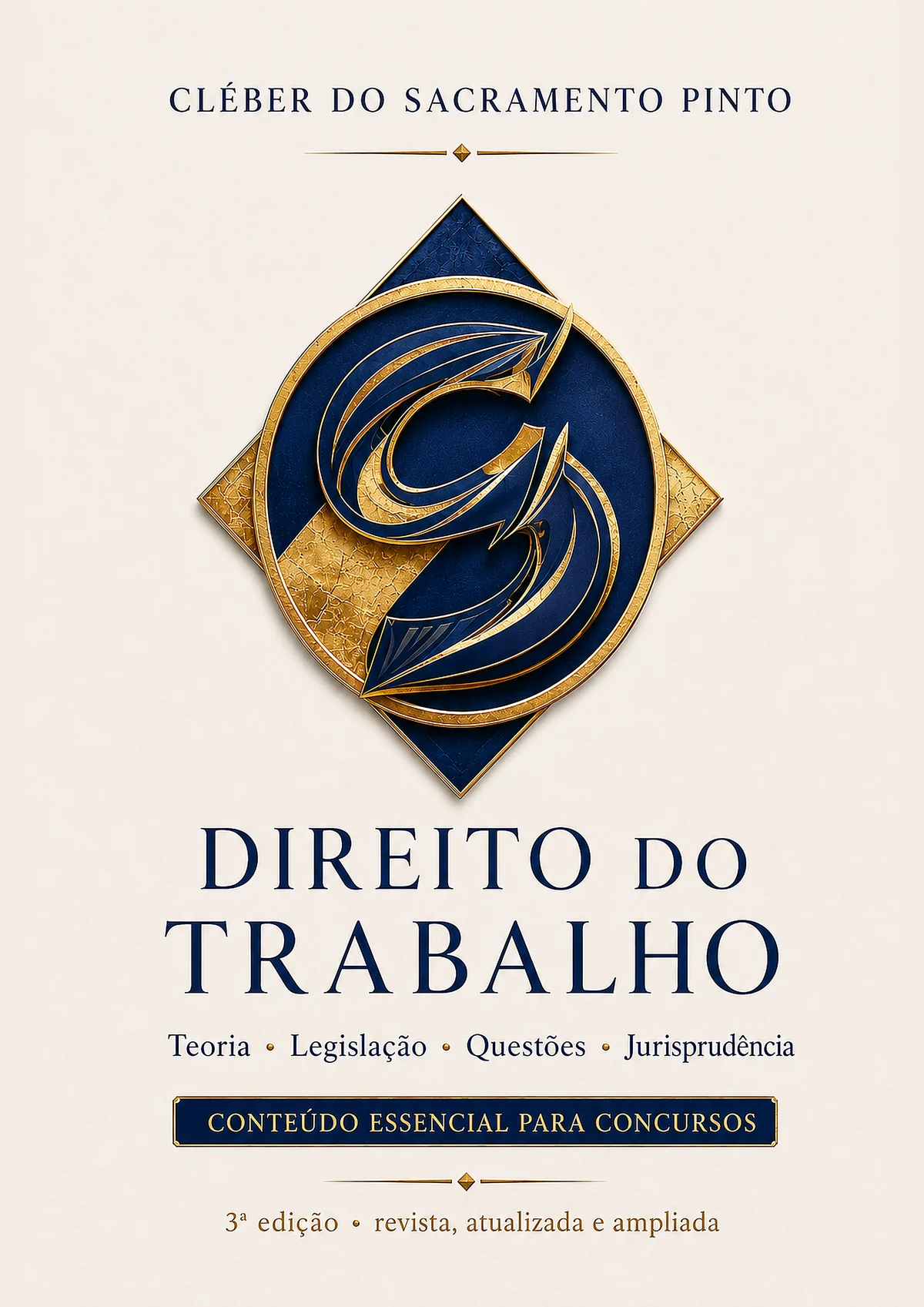 Capa da versão digital do livro Direito do Trabalho