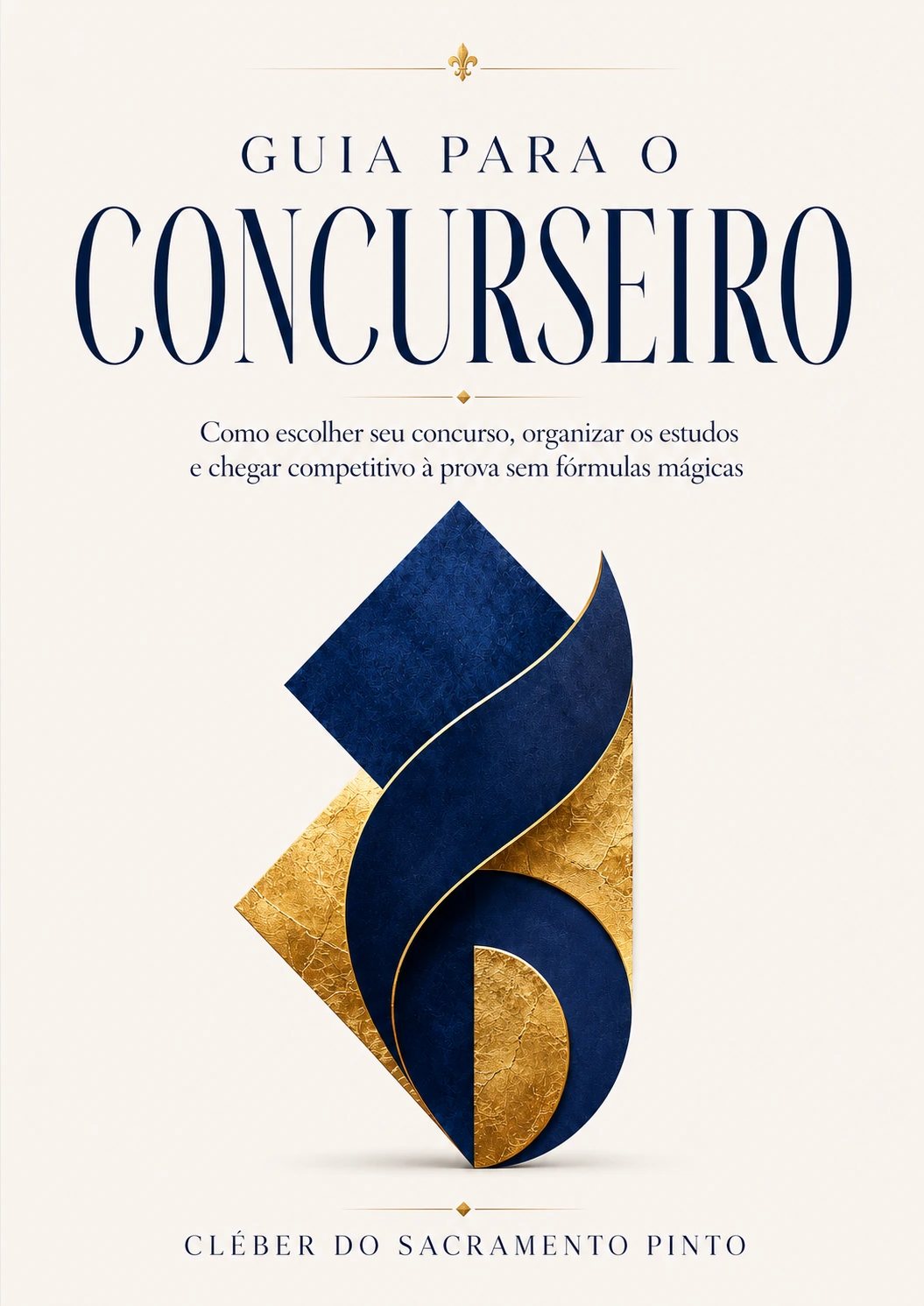 Capa do e-book Guia para o Concurseiro